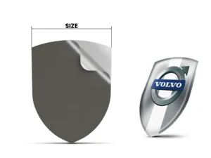 Volvo Domed Decals Sticker Car Max Resilient Pro Look